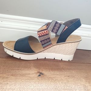 Rieker Wedge Sandals